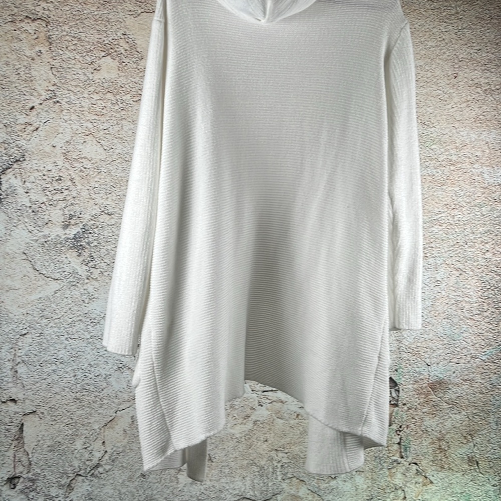 SOFT SURROUNDINGS Women's Hooded EXTREMELY SOFT Lounge Cardigan P Large MN142 - Picture 4 of 4